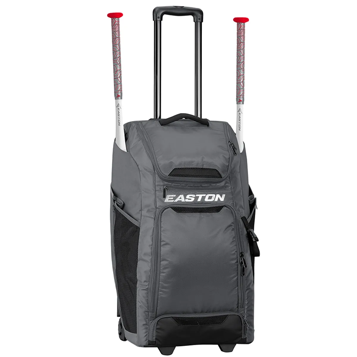 Easton Wheeled Catcher's Bag (Charcoal)