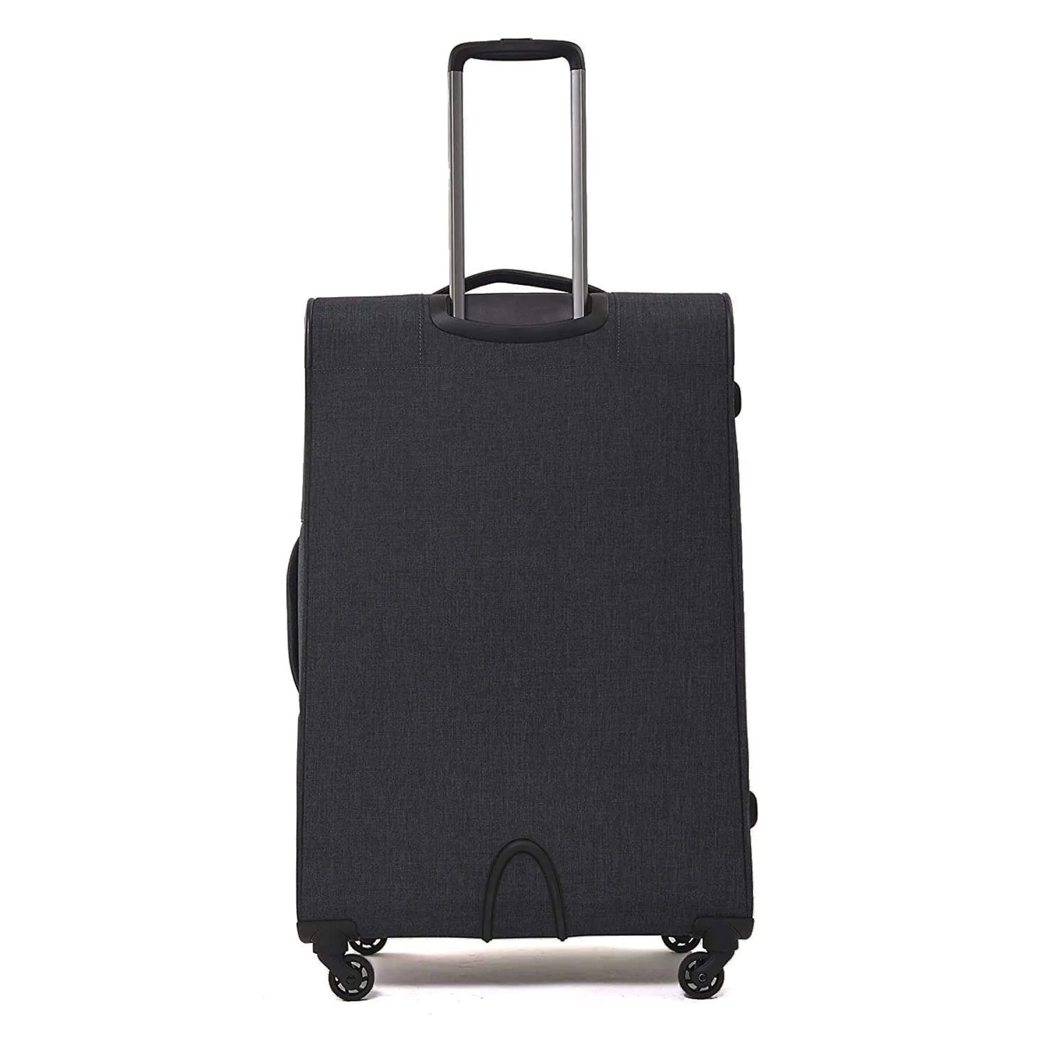 Echolac Gemini 24" 4 Double Wheel Check-In Luggage Trolley Dark Grey - CT807 Dark Grey 24