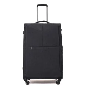 Echolac Gemini 24" 4 Double Wheel Check-In Luggage Trolley Dark Grey - CT807 Dark Grey 24