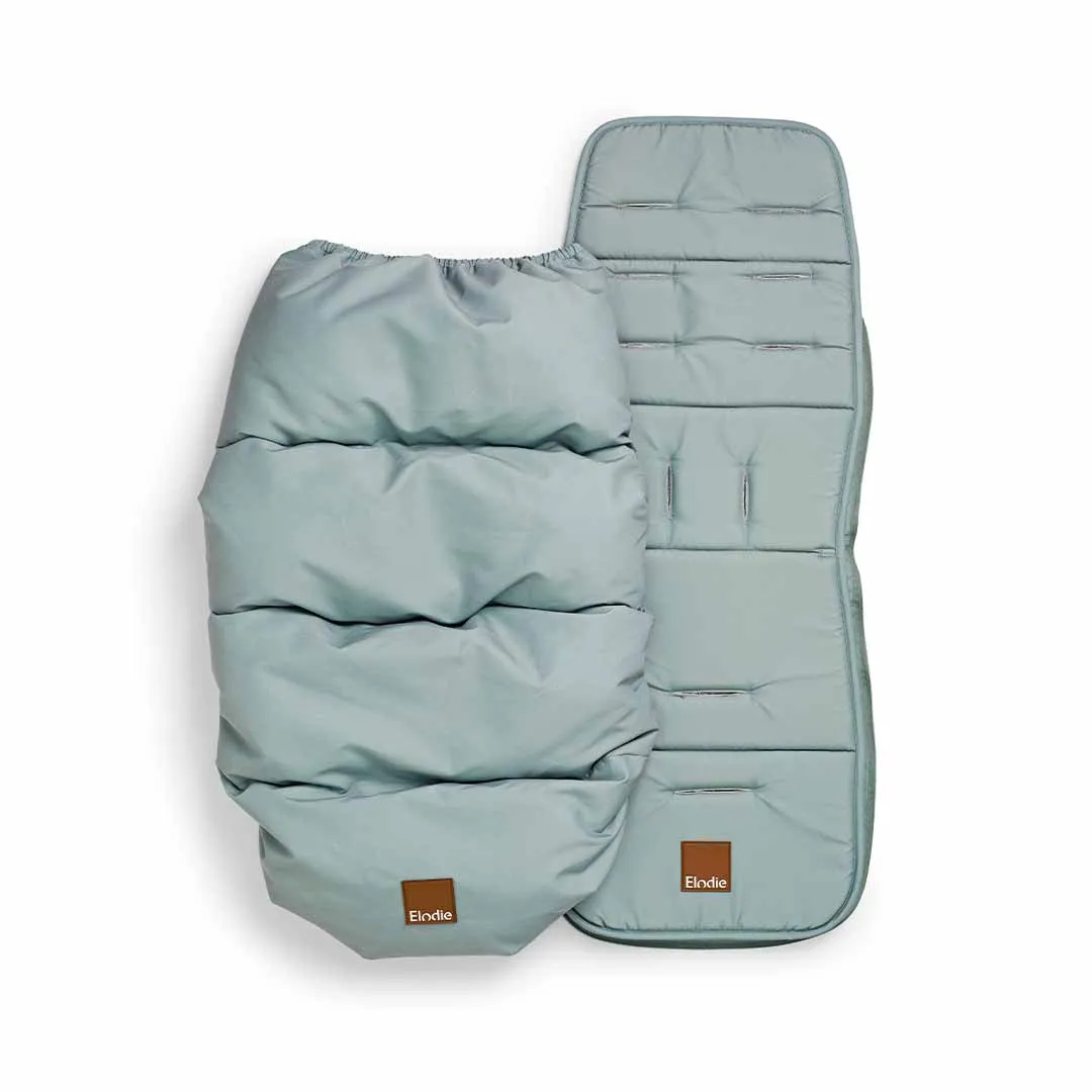 Elodie Details Convertible Footmuff - Pebble Green