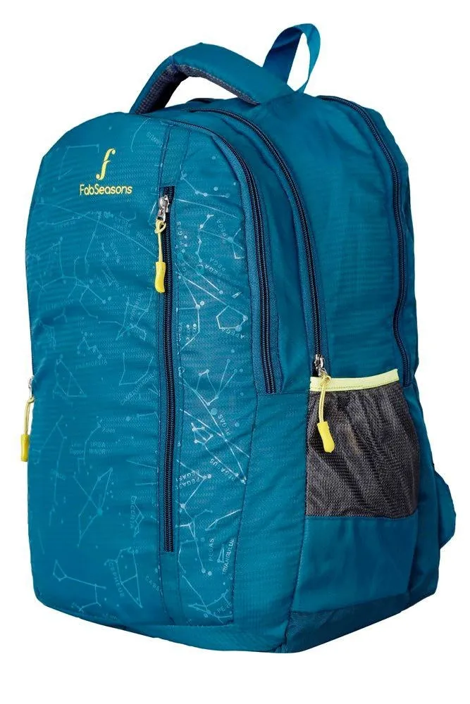 FabSeasons Printed Space Blue Backpack for Multipurpose use