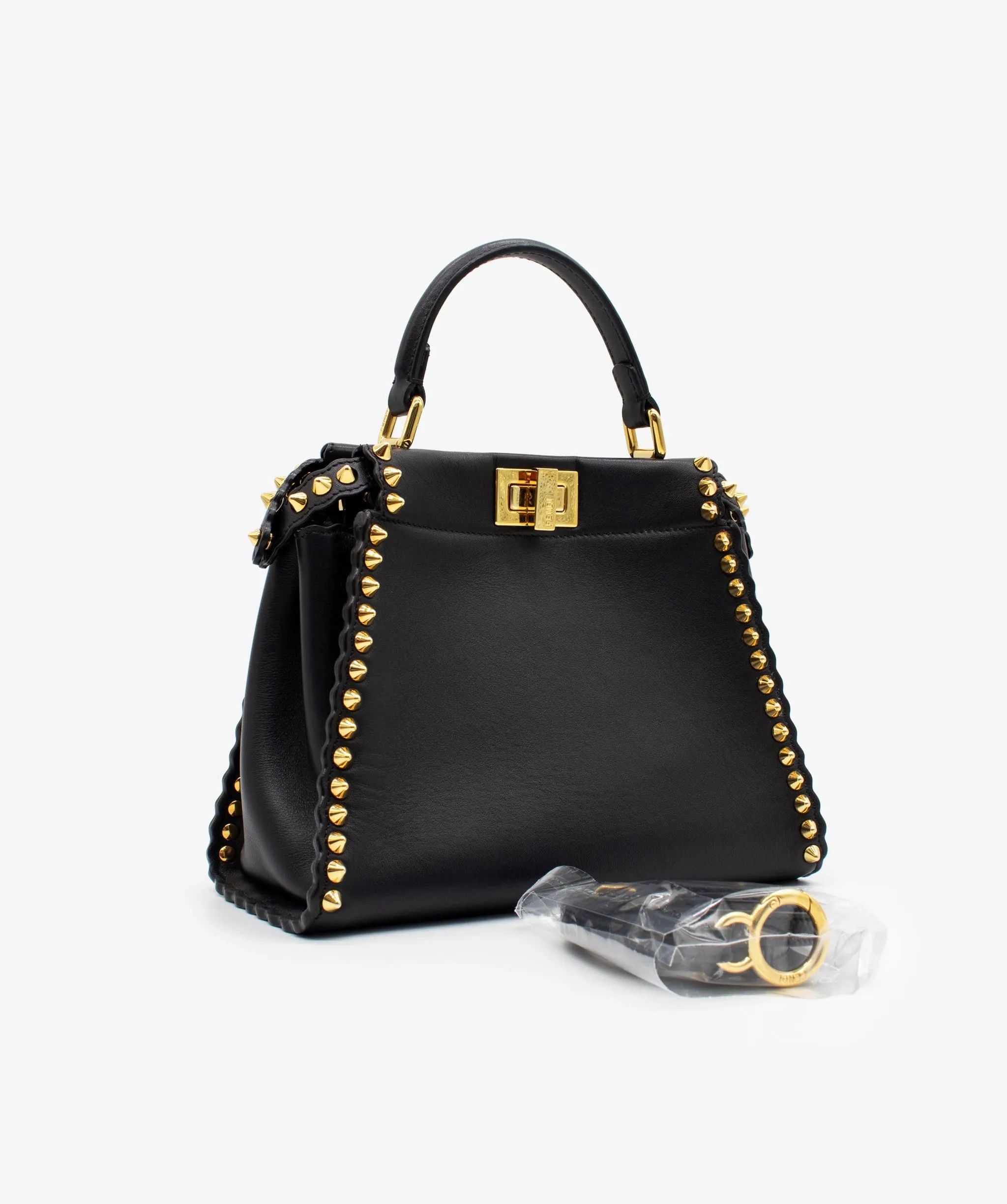 Fendi Mini Peekaboo Studded Bag RJL1177