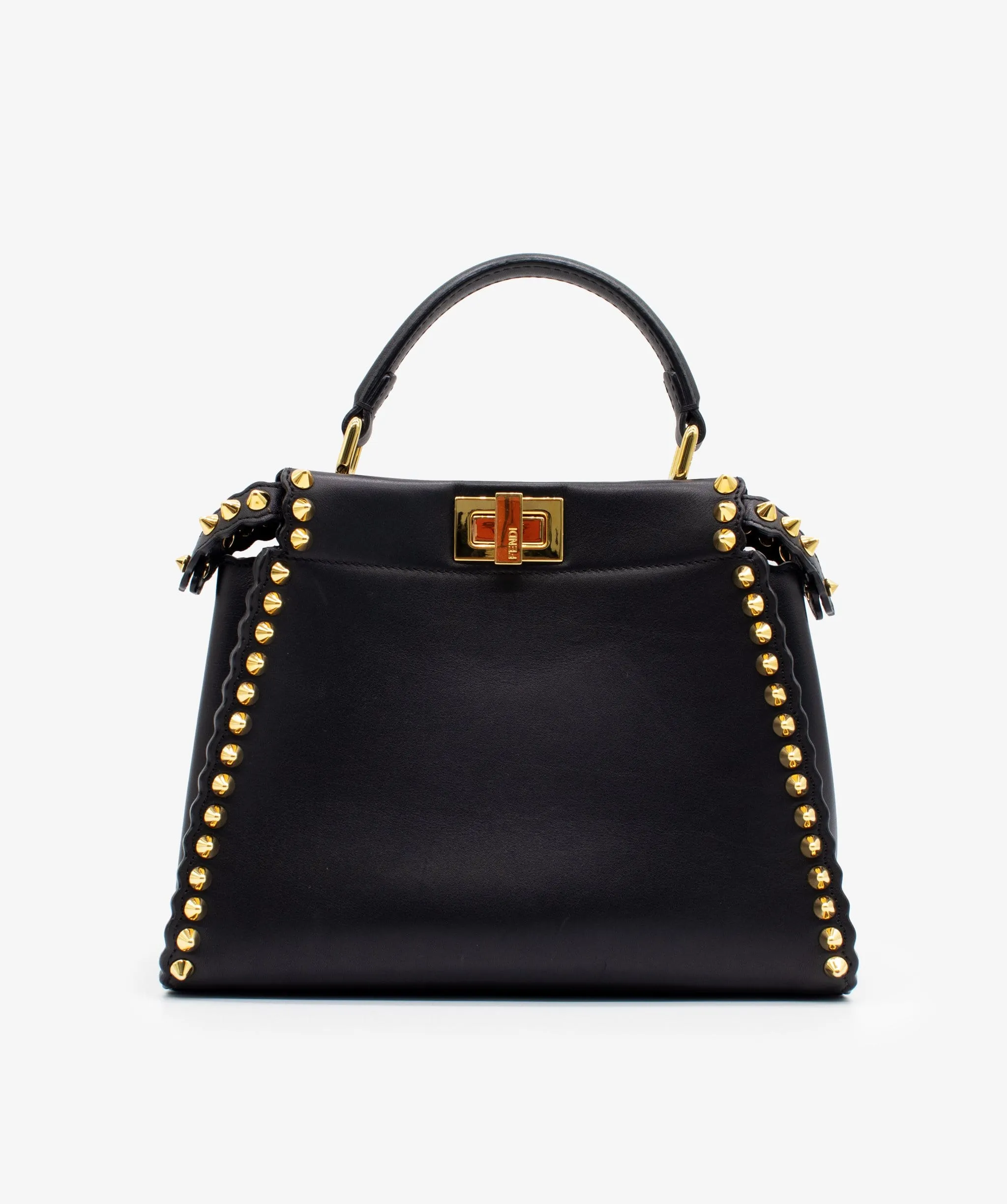 Fendi Mini Peekaboo Studded Bag RJL1177