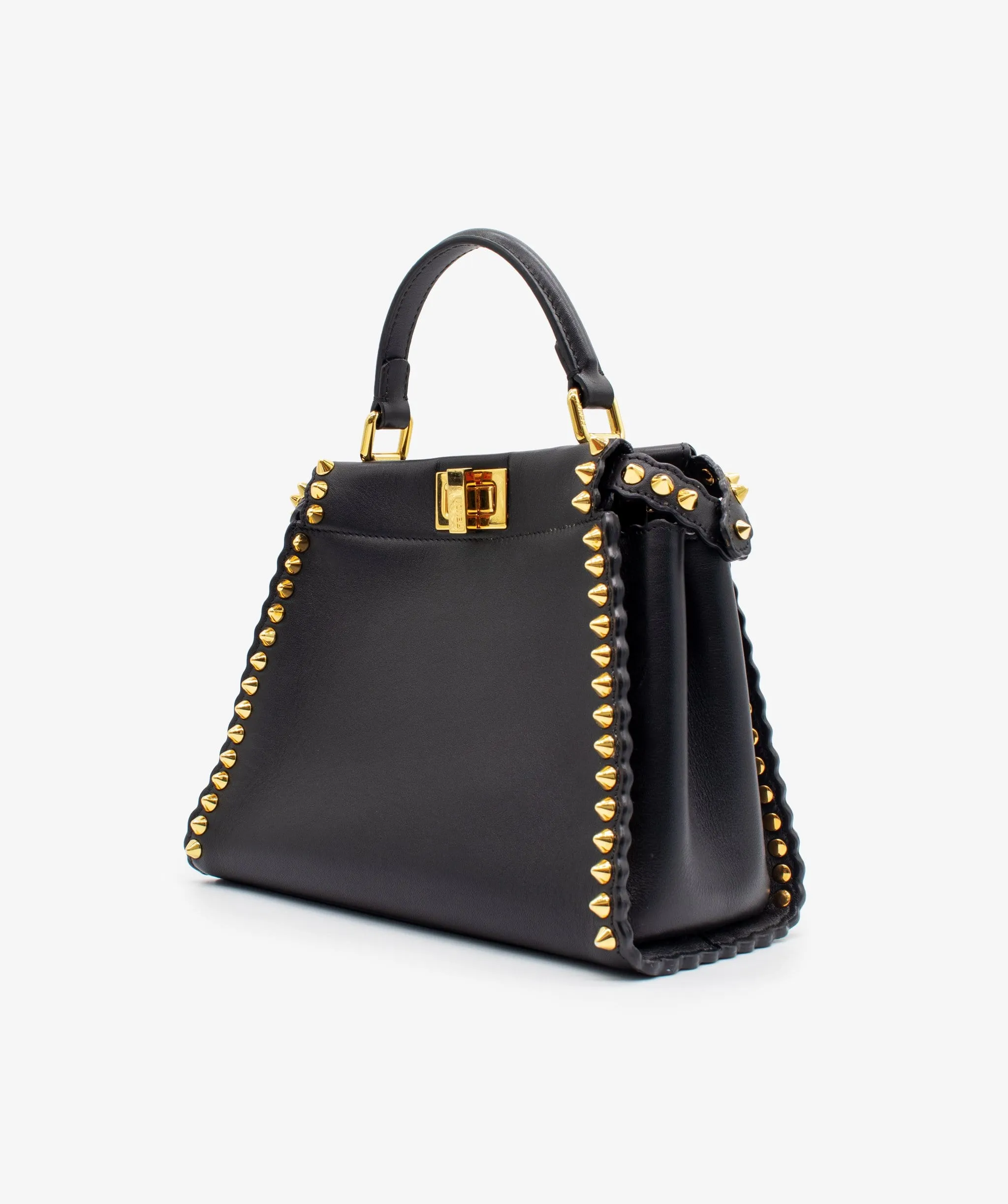 Fendi Mini Peekaboo Studded Bag RJL1177