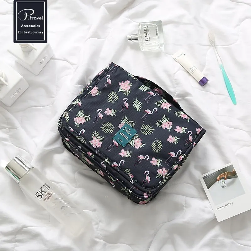 Flamingo Travel Toiletry bag - hanging- P-Travel