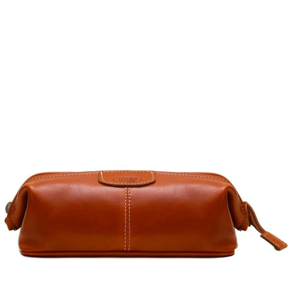 Floto Leather Venezia Dopp Kit