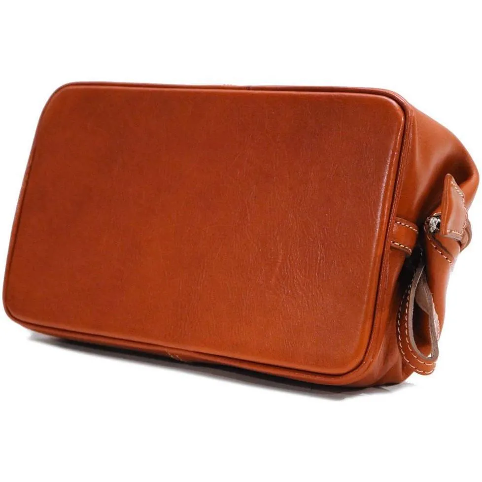 Floto Leather Venezia Dopp Kit