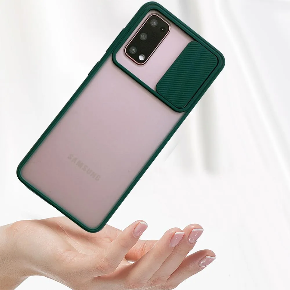 Galaxy M31 Camera Lens Slide Protection Matte Case