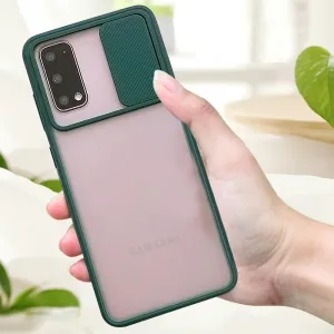 Galaxy M31 Camera Lens Slide Protection Matte Case