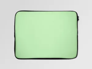 Green Basic Laptop Sleeve Bag