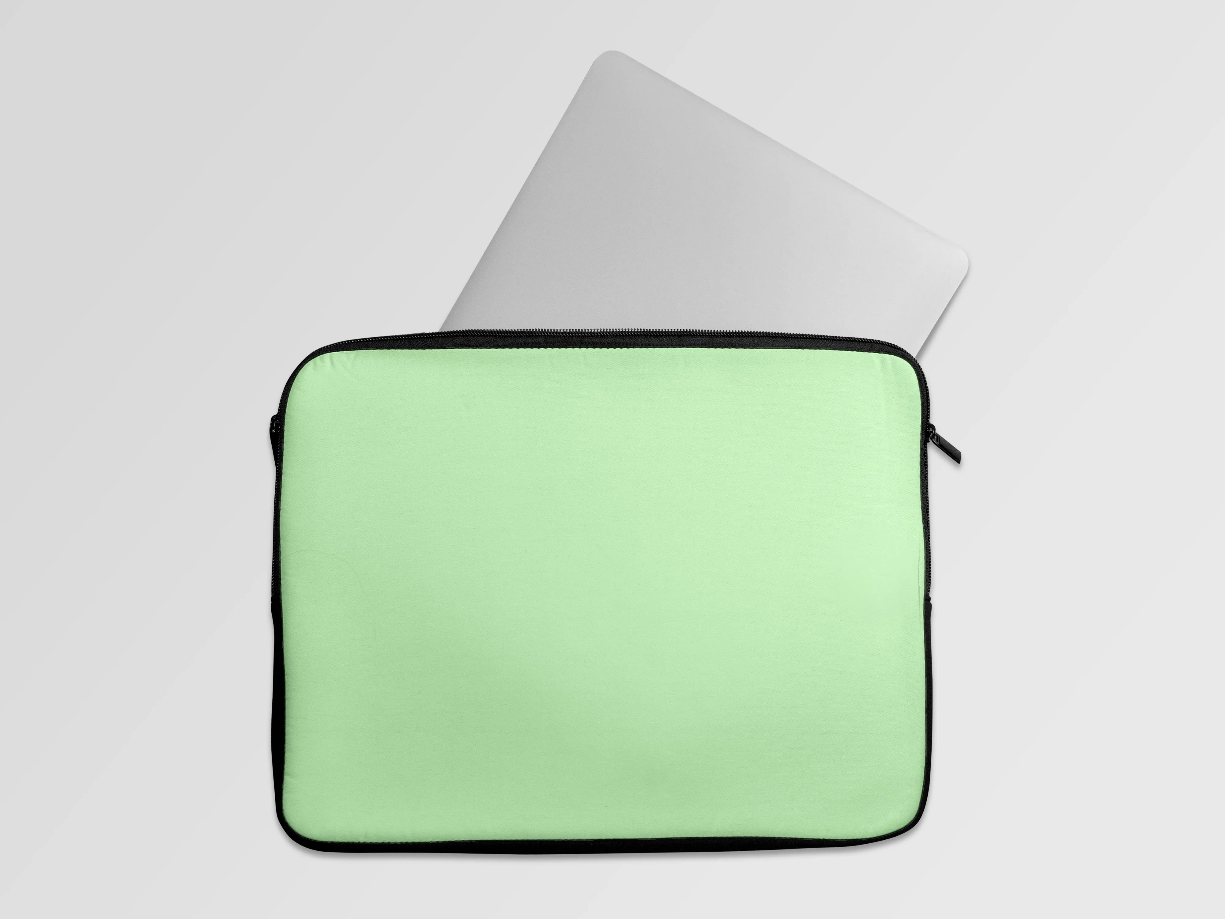 Green Basic Laptop Sleeve Bag