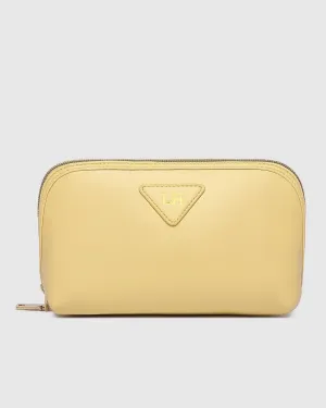 Greta Makeup Bag Lemon