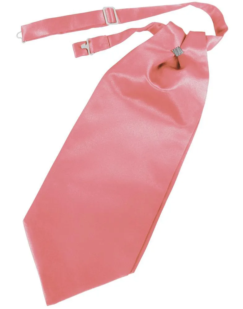 Guava Solid Satin Kids Cravat