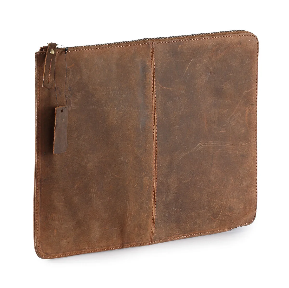 Hydestyle Leather Zip Around MacBook Sleeve  #UM58