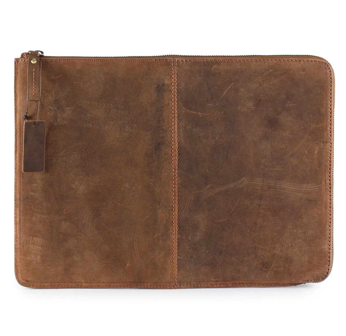 Hydestyle Leather Zip Around MacBook Sleeve  #UM58