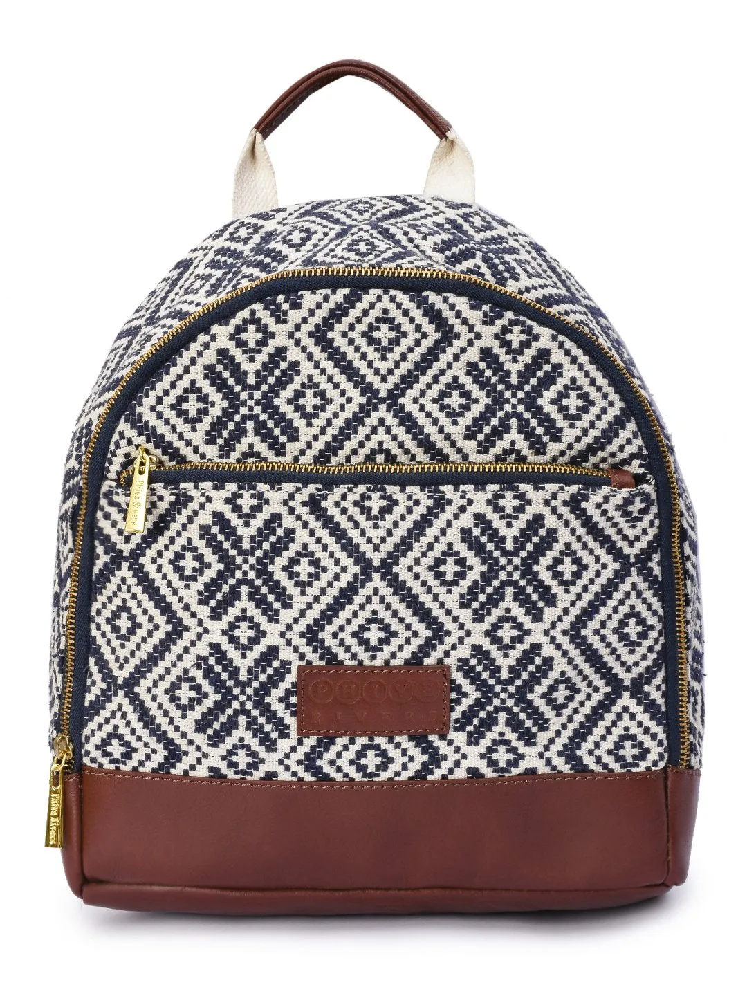 Jacquard Fabric Backpack - PRU1362