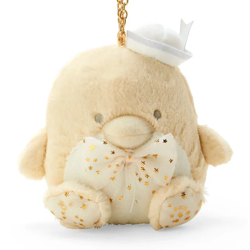 Japan Sanrio - Tuxedo Sam Plush Keychain (White)