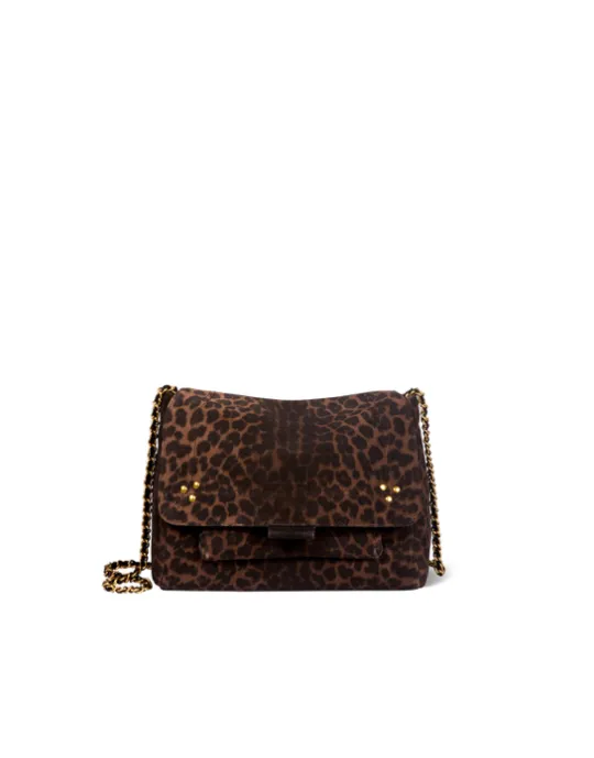 JEROME DREYFUSS - Lulu M - Imprime Leopard Naturel