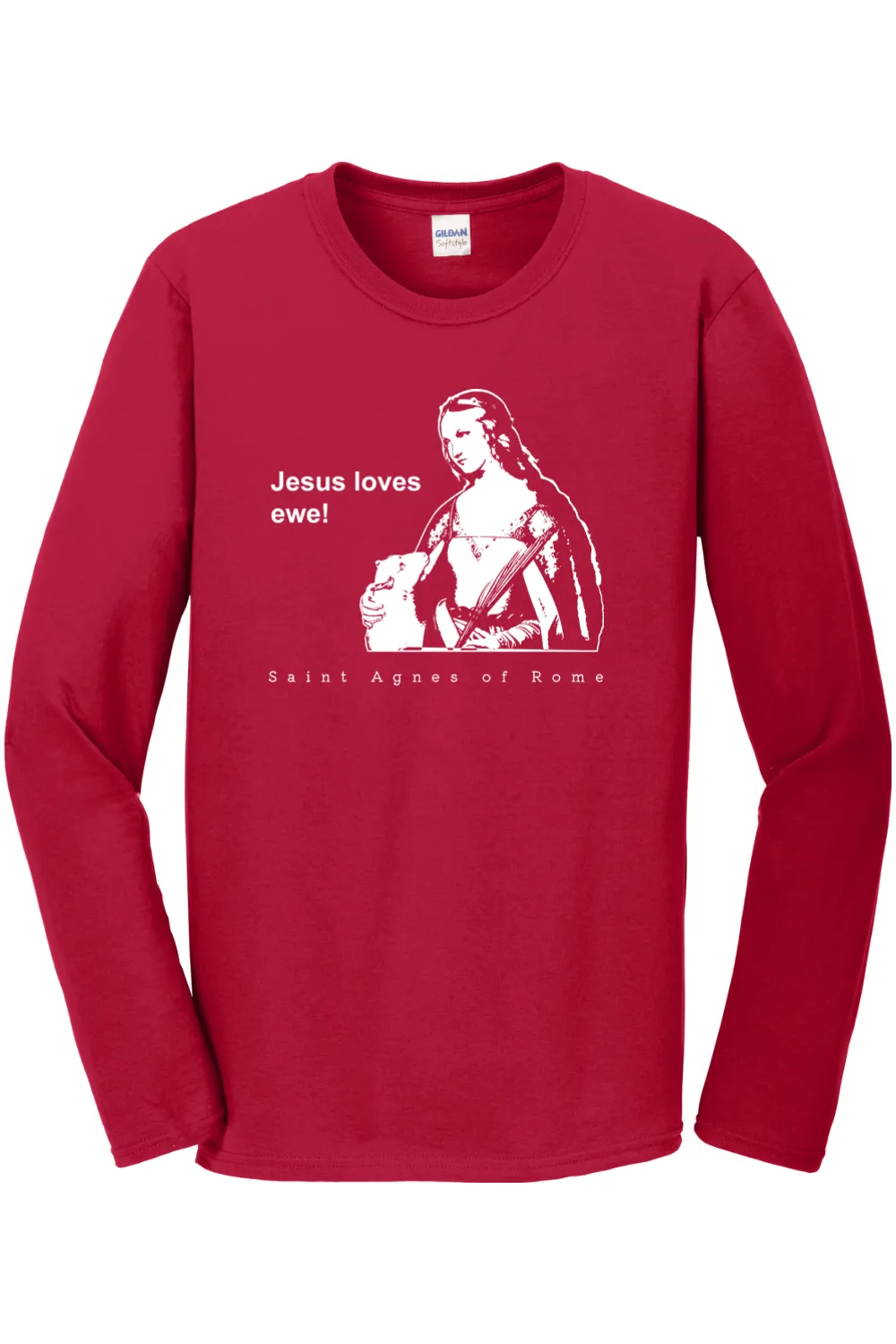 Jesus Loves Ewe - St. Agnes Long Sleeve