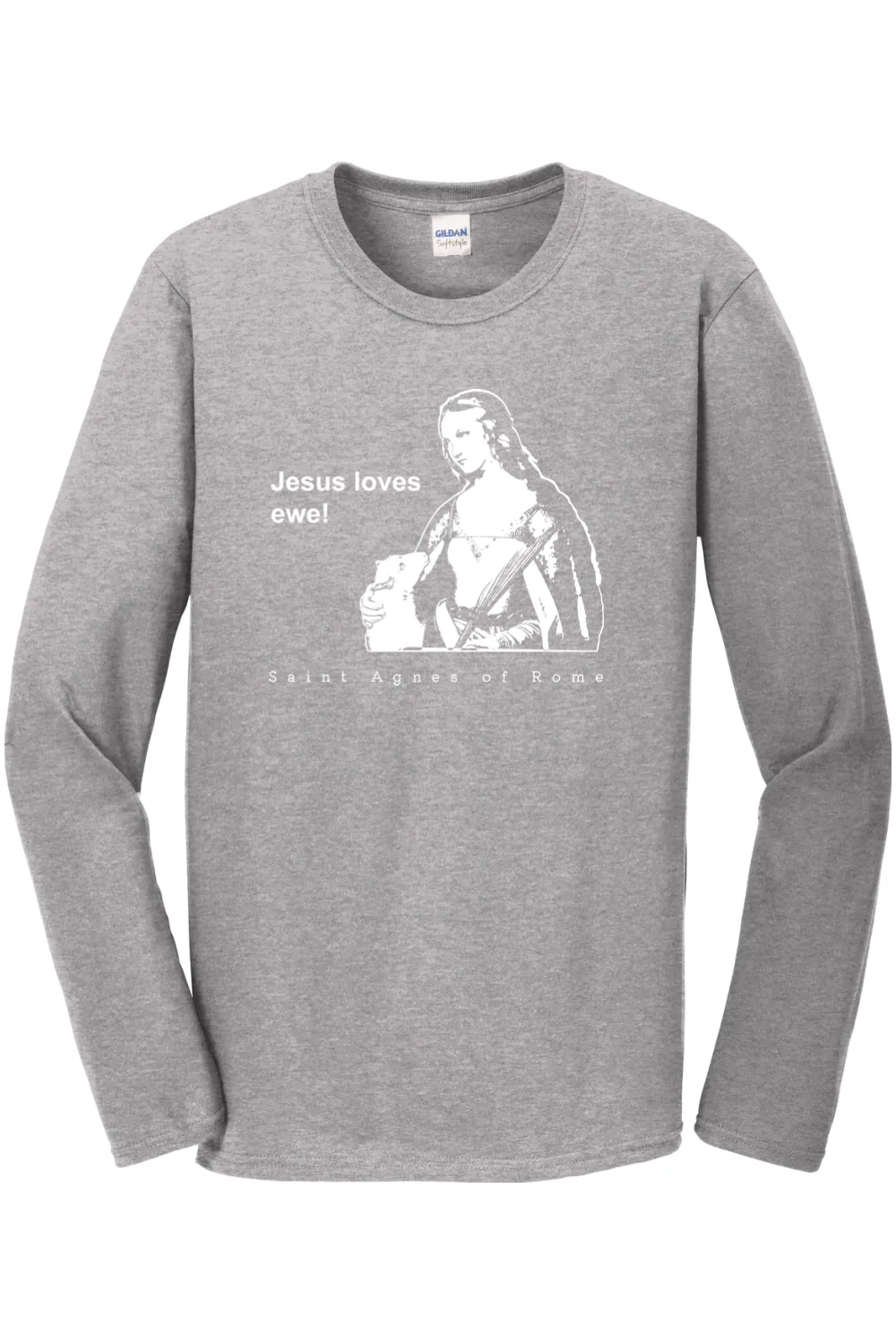 Jesus Loves Ewe - St. Agnes Long Sleeve