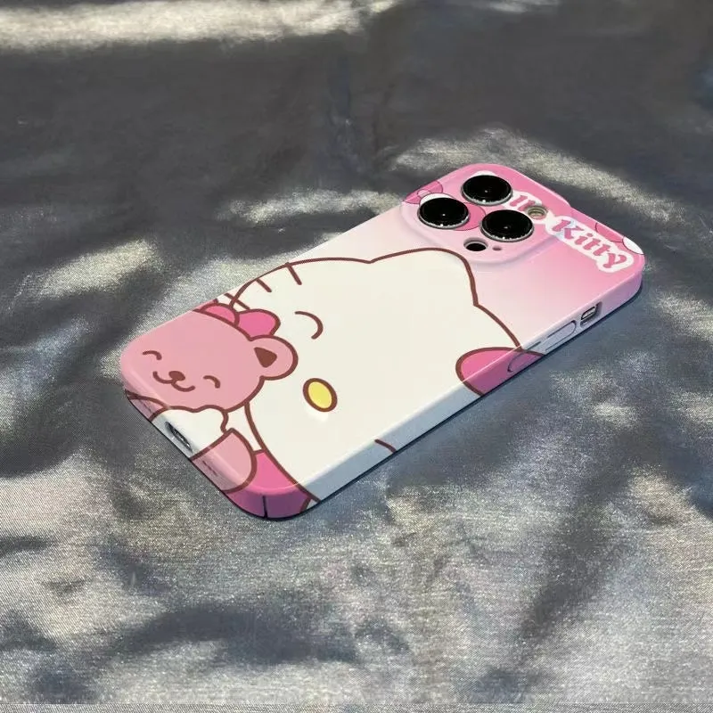 Kawaii Pom Kitty Hard Phone Case