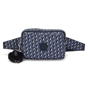 Kipling Abanu Multi  Printed Convertible Crossbody Bag - 3D K Blue