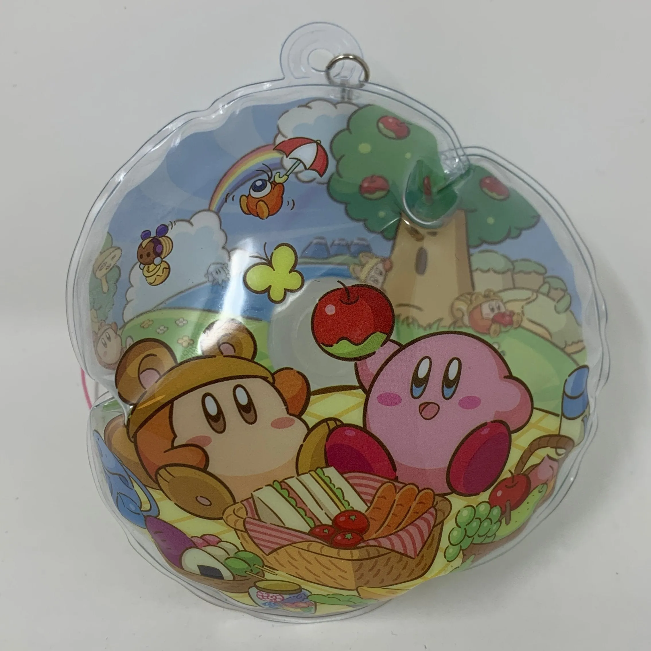 Kirby Balloon Keychain Kirby and Waddle Dee Picnic Ensky