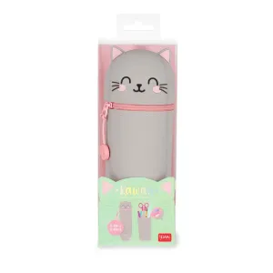 Kitty 2 in 1 Silicone Pencil Case