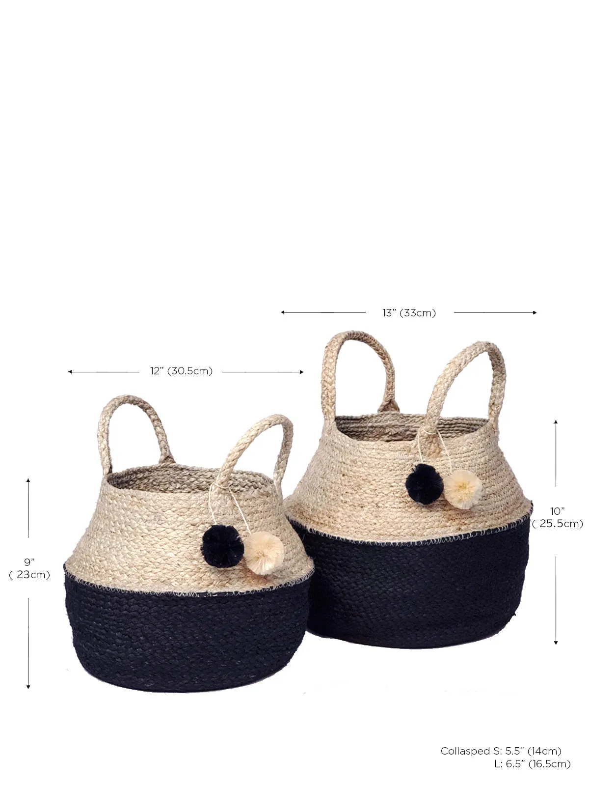 KORISSA Naiya Foldable Basket Bag