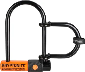 Kryptonite Messenger Mini Plus U-Lock - 3.75 x 6.5",  Includes 3.25" Wheel Extender Shackle