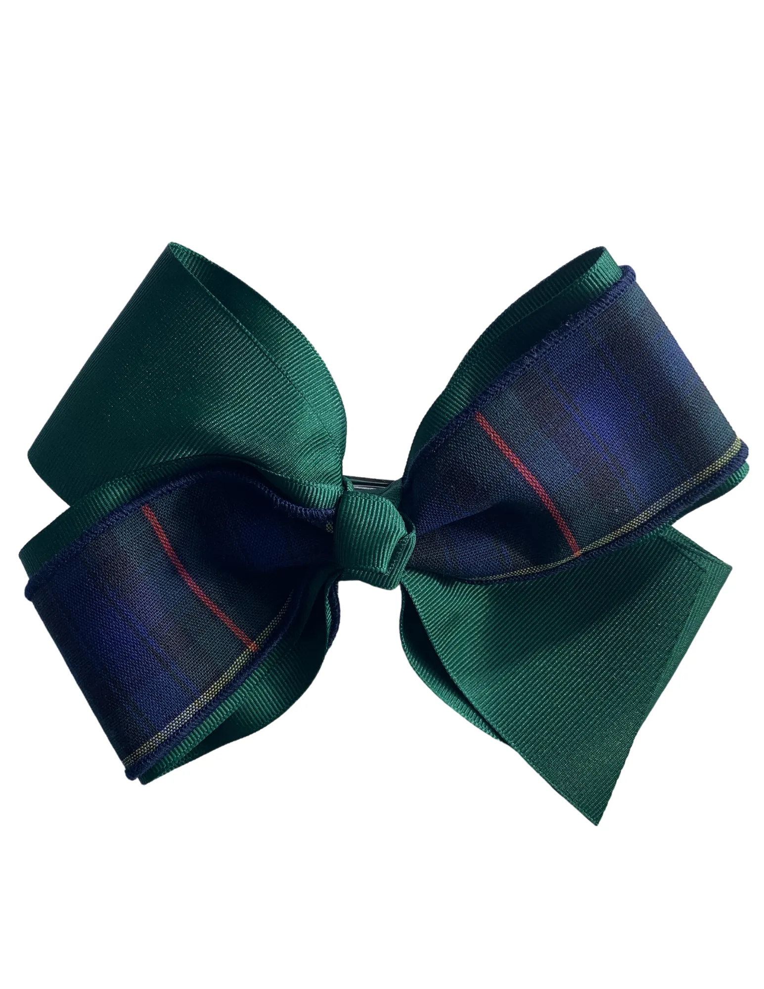 Large Plaid Bow