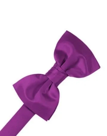 Latte Luxury Satin Bow Ties