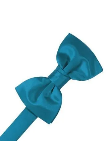 Latte Luxury Satin Bow Ties