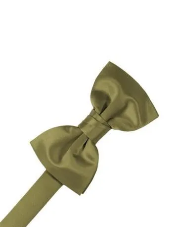 Latte Luxury Satin Bow Ties