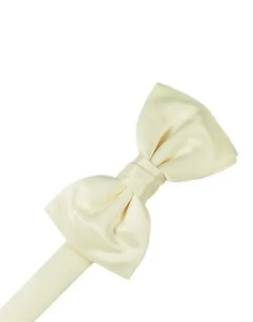 Latte Luxury Satin Bow Ties