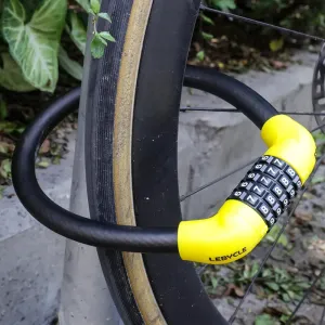 LeBycle Anti-Theft Bike Lock 5 Digit Code Combination Stainless Steel Cable Bicycle Security Lock Equipment MTB Bike Lock