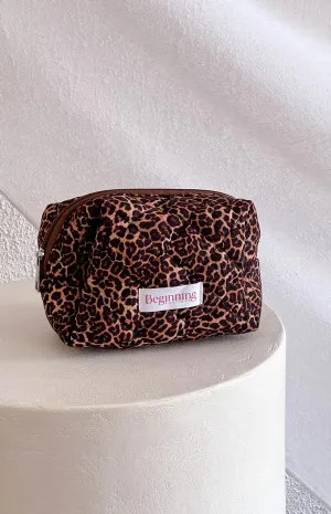 Leopard Makeup Bag (FREE over $250)