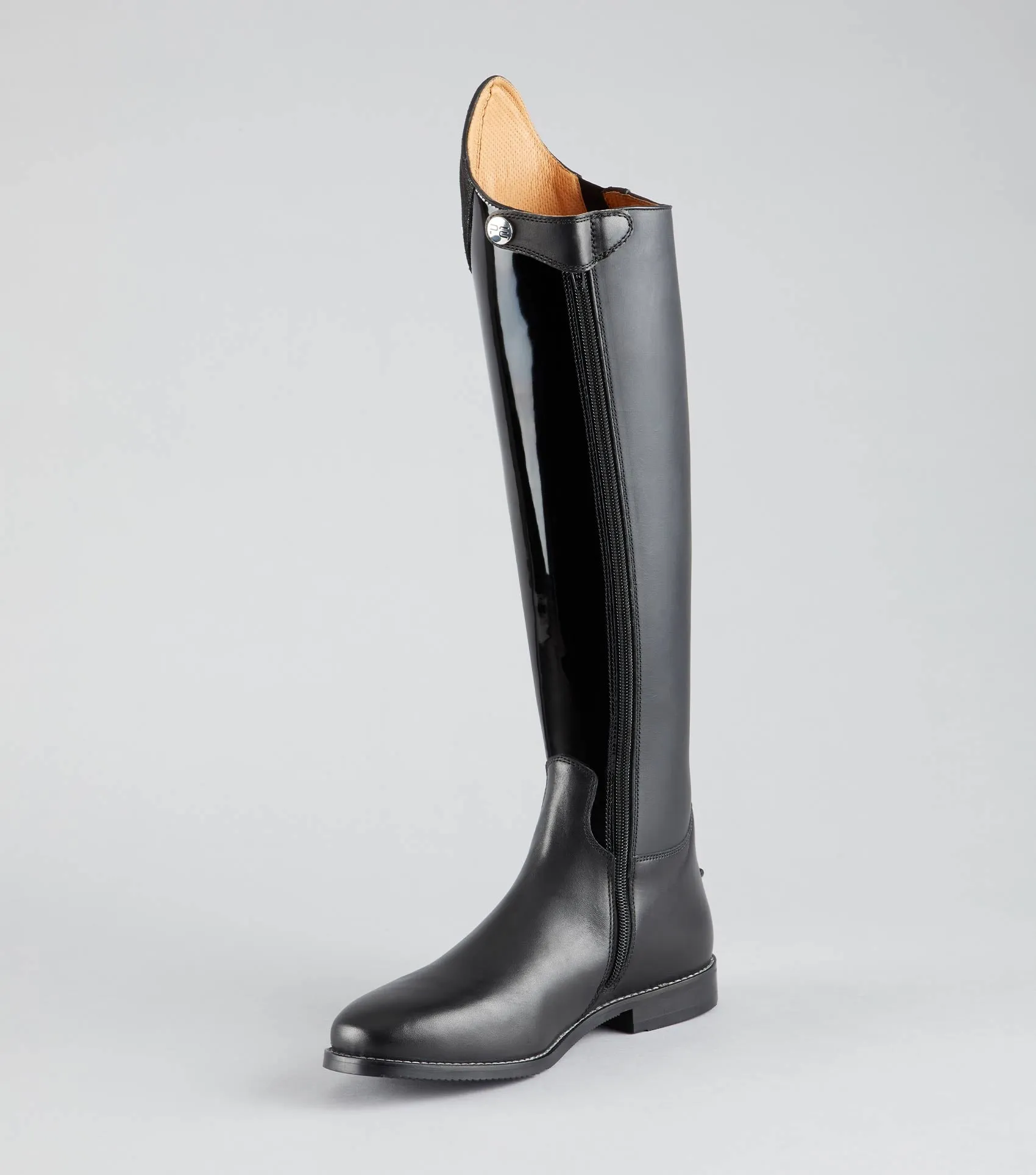 Levade Ladies Leather Dressage Riding Boot Black (Wide Calf)