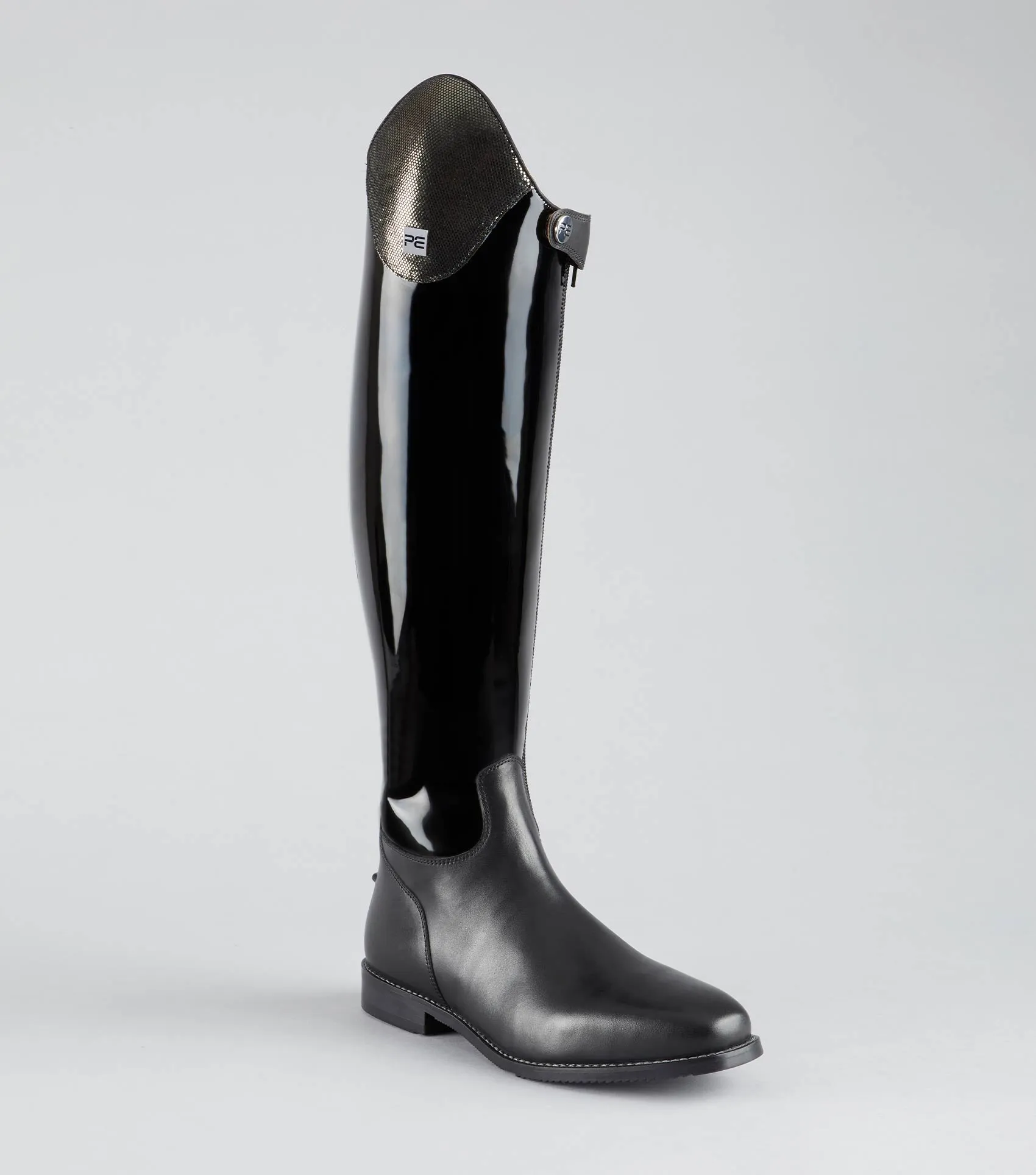 Levade Ladies Leather Dressage Riding Boot Black (Wide Calf)