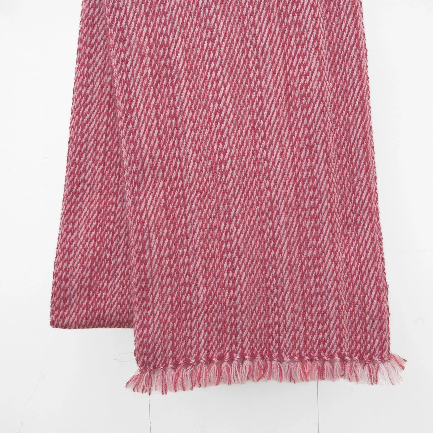 Magenta Handwoven Cashmere Scarf