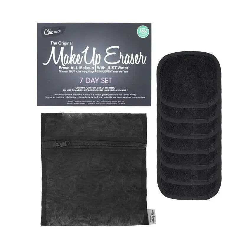 MakeUp Eraser Chic Black 7-Day Set