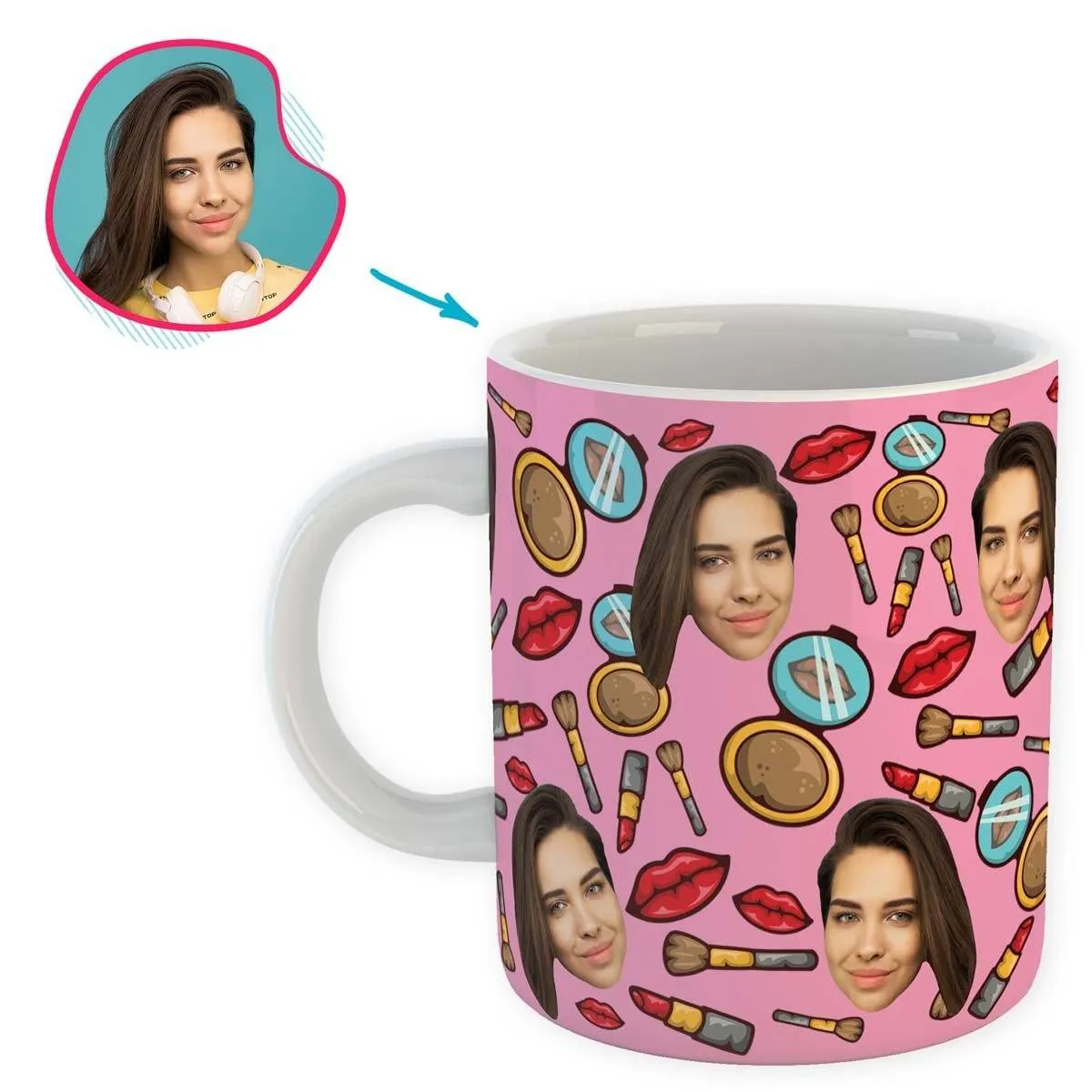 Makeup Personalized Mug