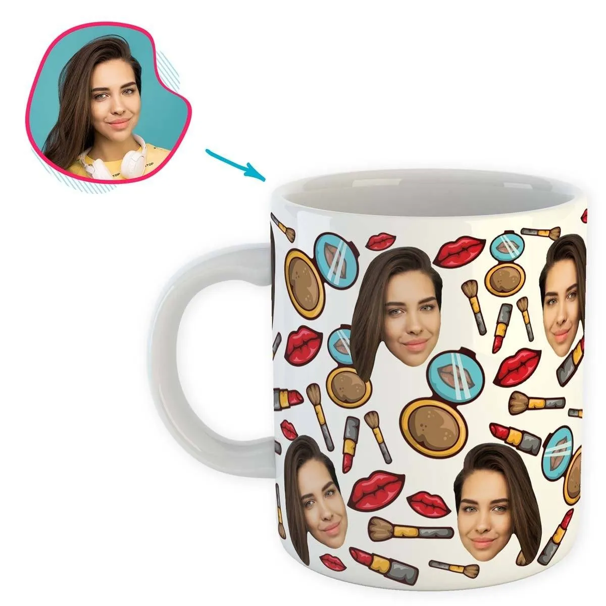 Makeup Personalized Mug