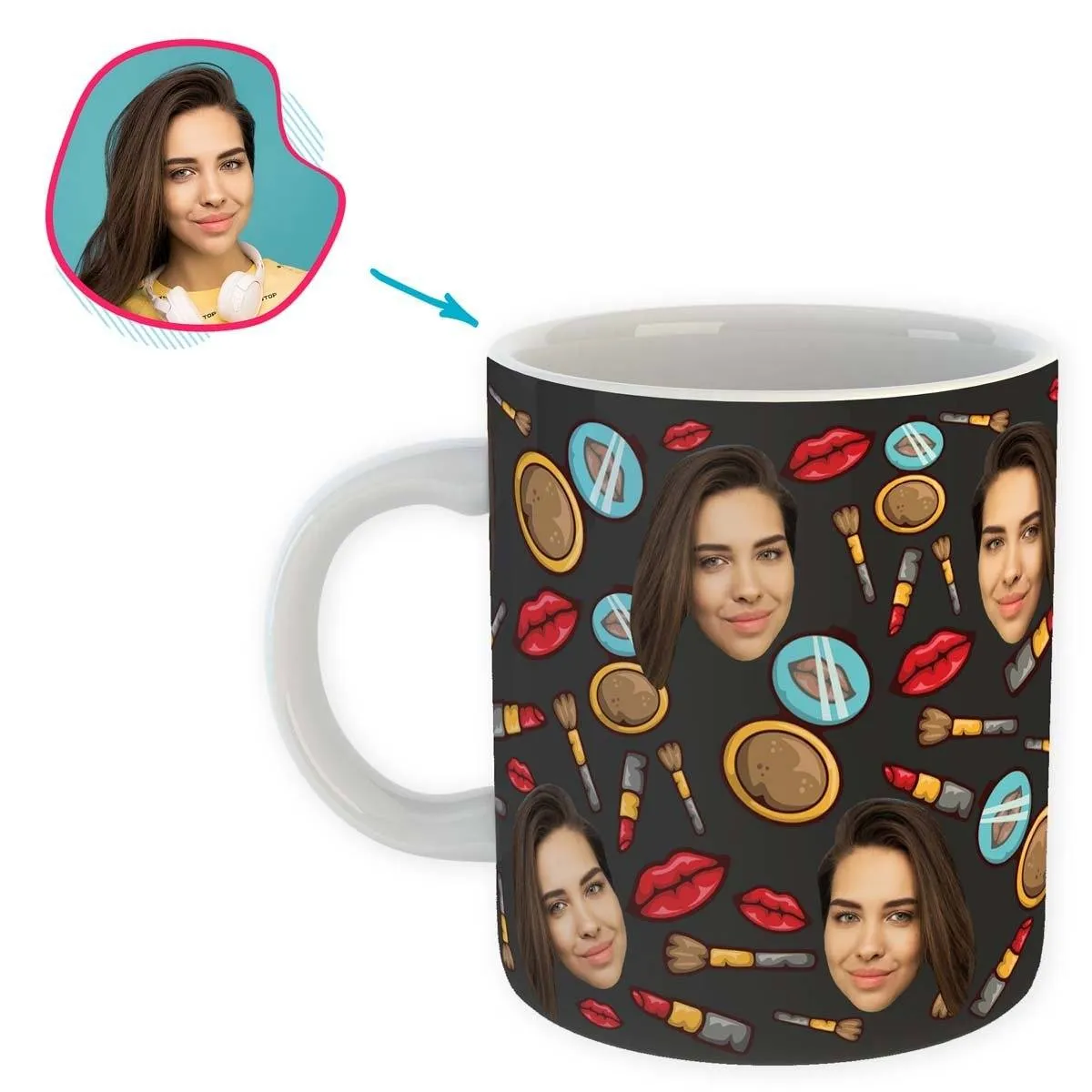 Makeup Personalized Mug