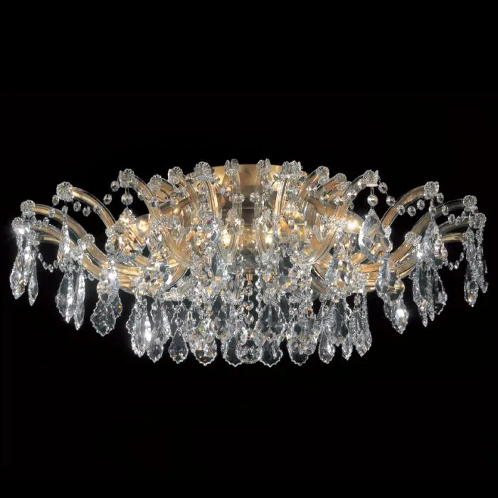 Maria Theresa 10 Light Scholer Crystal Ceiling Light From Italy