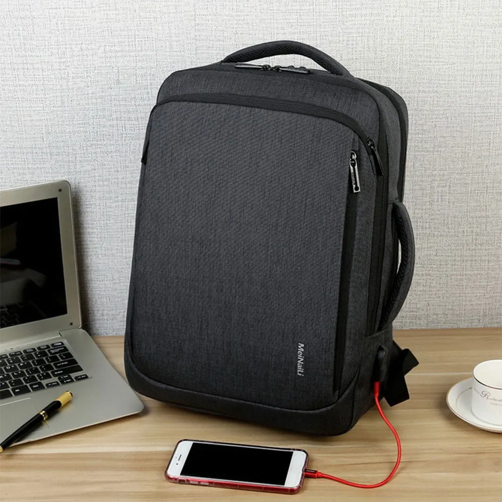 Meinaili 023 Laptop Backpack - Black