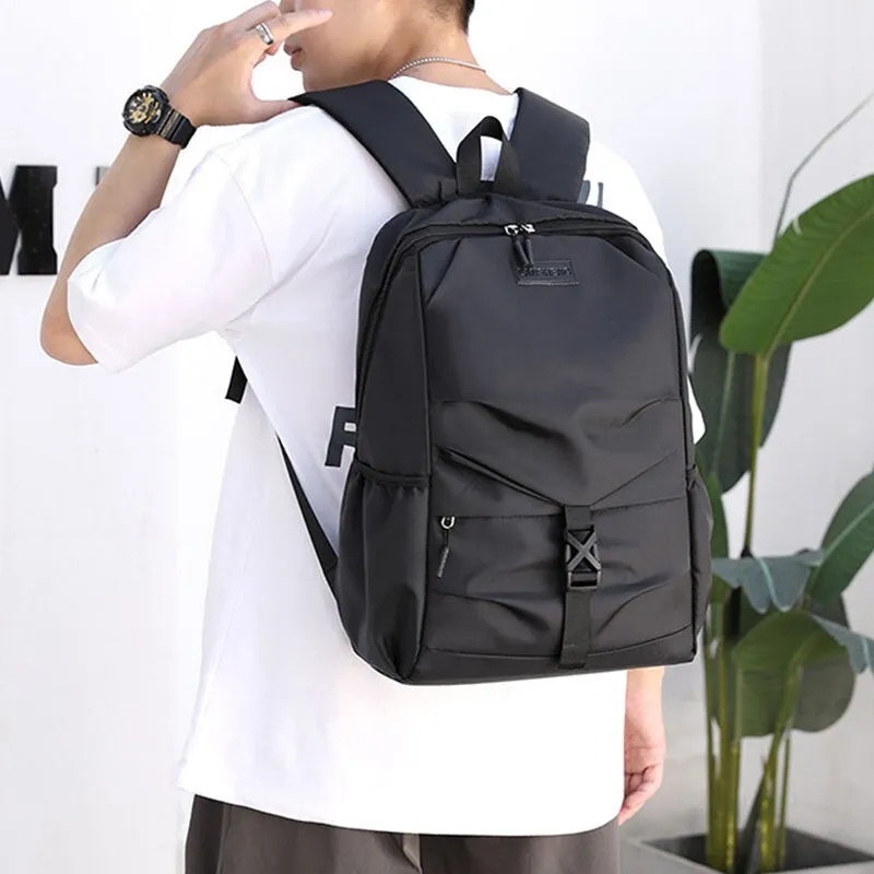 Men Tear Resistance Breathable Waterproof Backpack Large Capacity 15.6 Inch Laptop Bag Shoulder