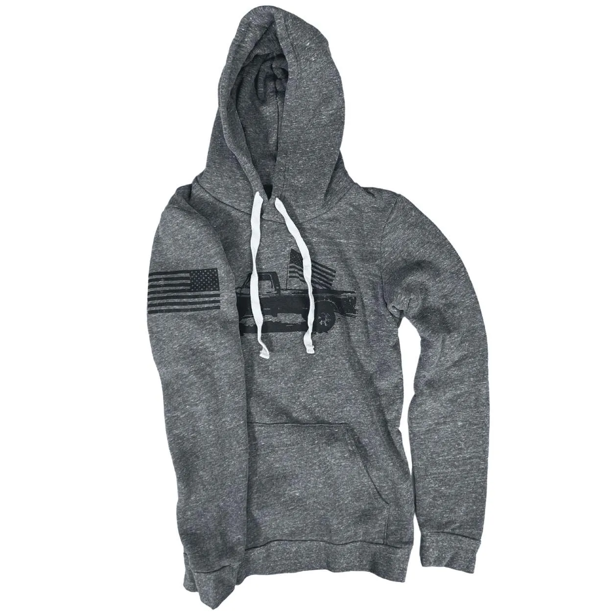 Men's Vintage Truck Hooded Sweatshirt