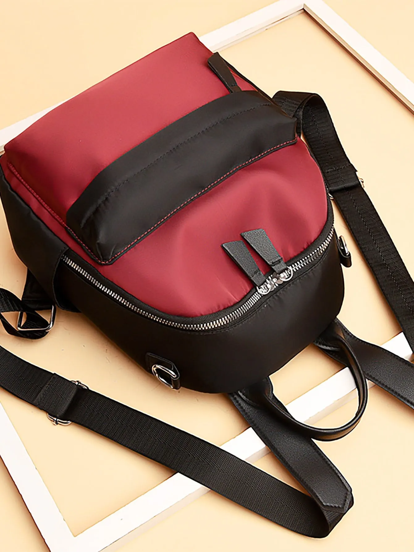 Minimalist Two Tone Classic Backpack