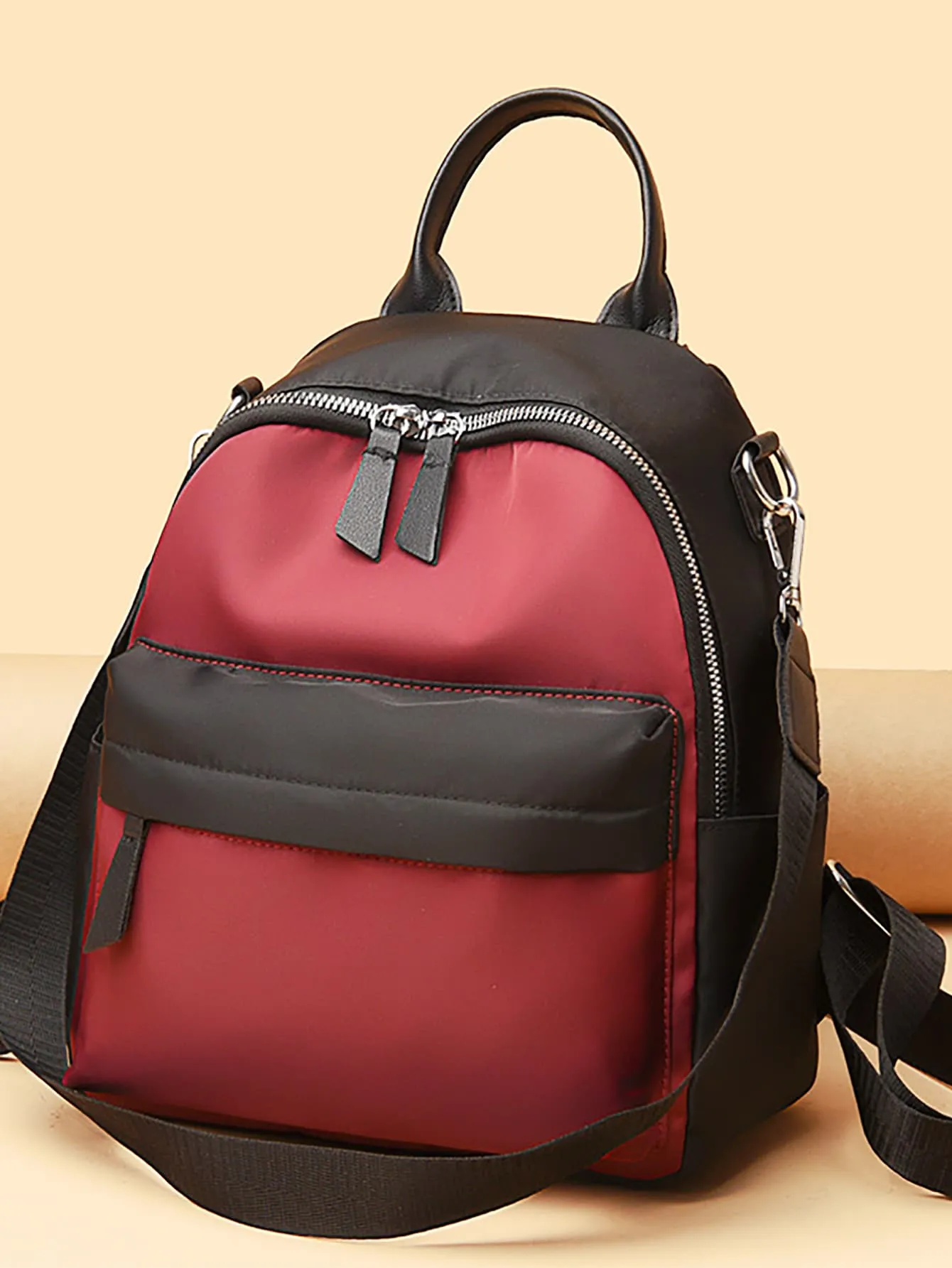 Minimalist Two Tone Classic Backpack